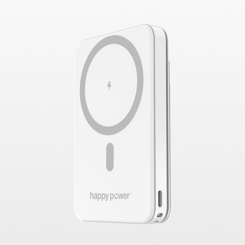 Stockholm Mobile Wallet Powerbank White - Happy Power Nordic AS