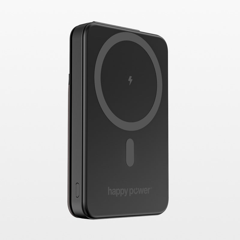 Stockholm Mobil Lommebok Powerbank svart - Happy Power Nordic AS