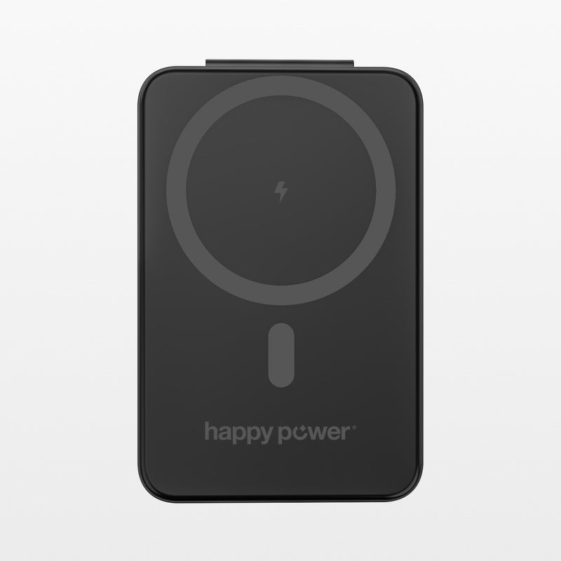 Stockholm Mobil Lommebok Powerbank svart - Happy Power Nordic AS