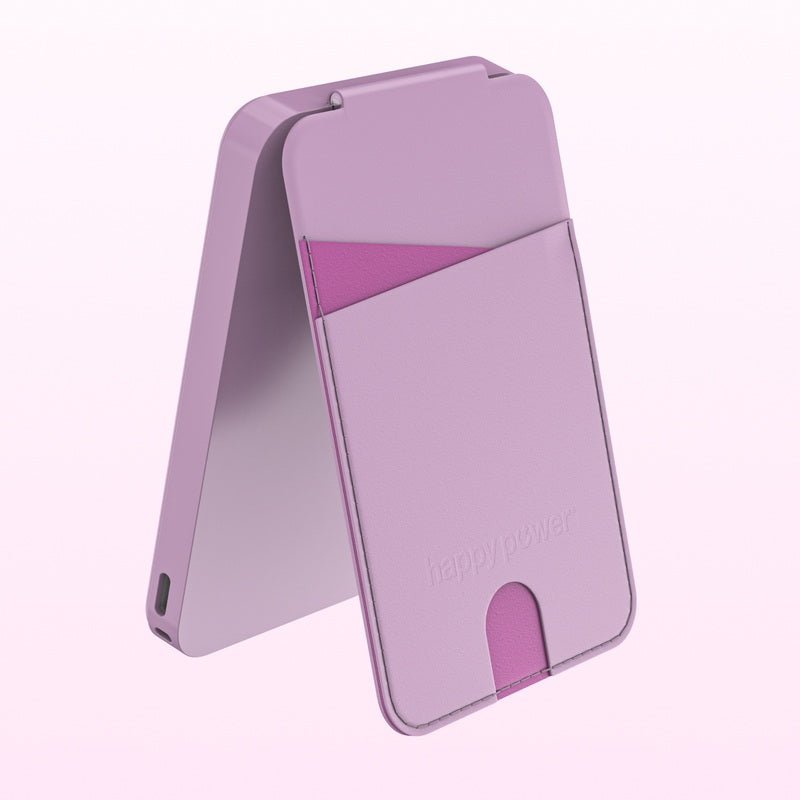 Stockholm Mobil Lommebok Powerbank rosa - Happy Power Nordic AS