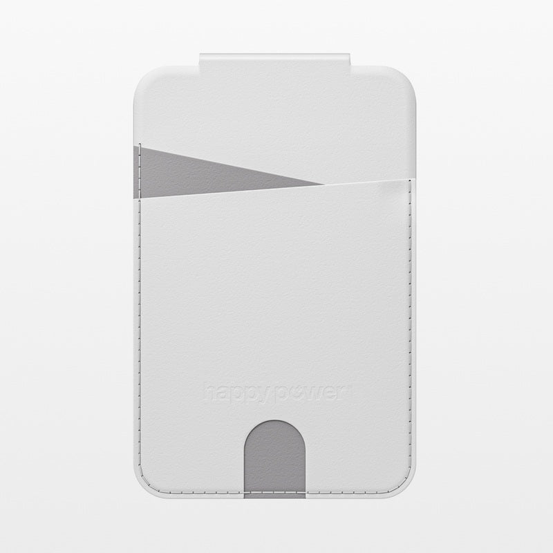 Stockholm Mobil Lommebok Powerbank Hvit - Happy Power Nordic AS